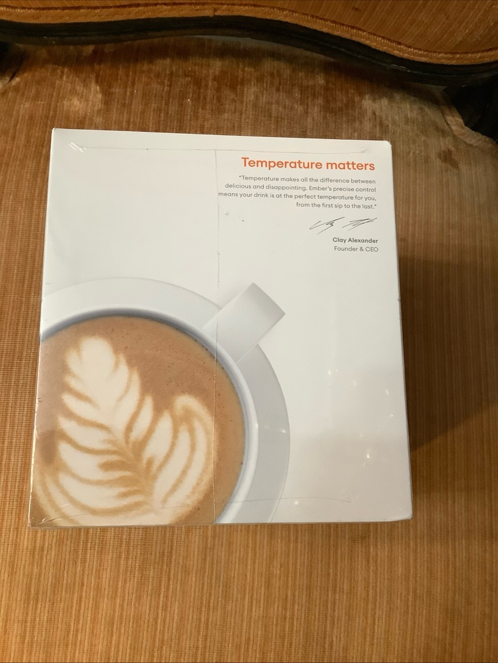 Ember 10oz Temperature Control Smart Mug 2 White CM191002US New factory sealed - Picture 2 of 5